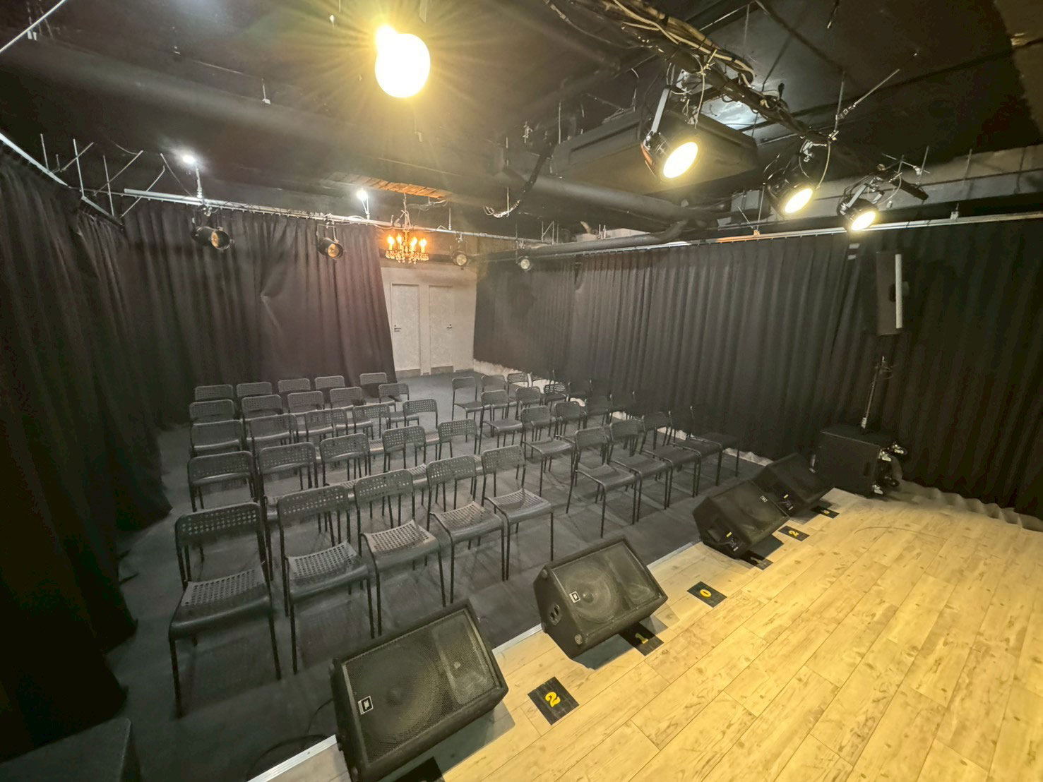 SPACE UENO　ステージから見た客席