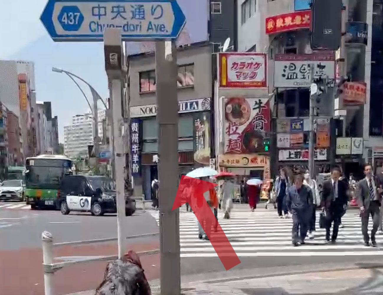 JR 御徒町駅からSPACE UENOまでの行き方