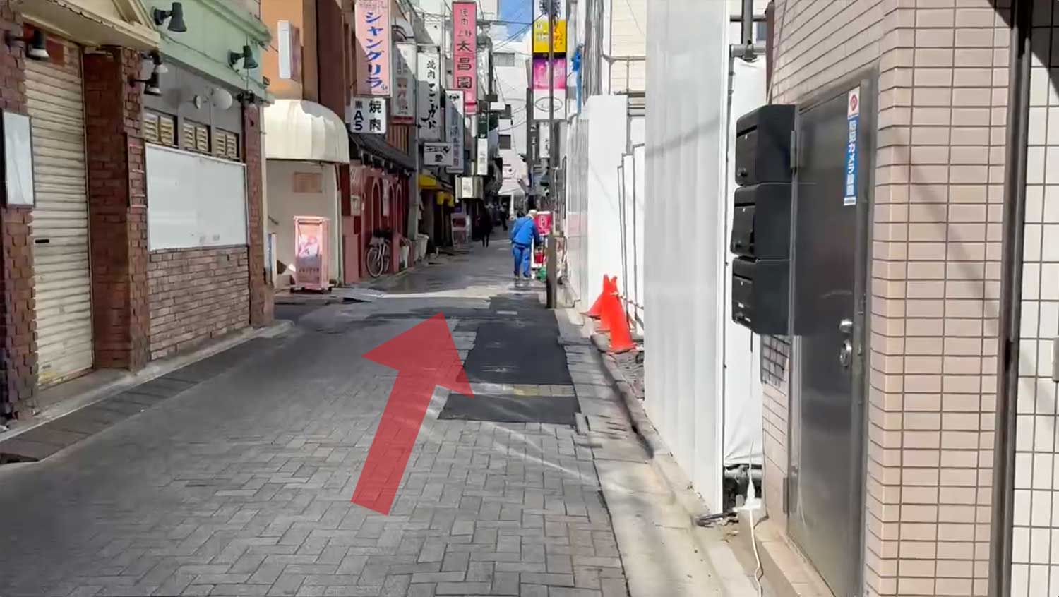 上野広小路駅からSPACE UENOまで