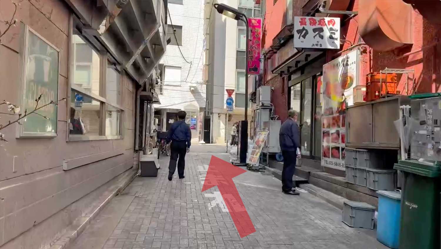 上野広小路駅からSPACE UENOまで