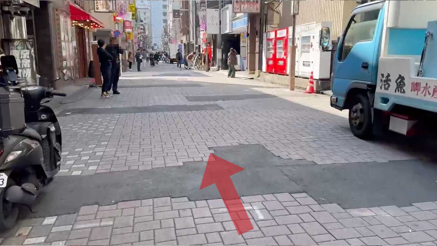 上野広小路駅からSPACE UENOまで