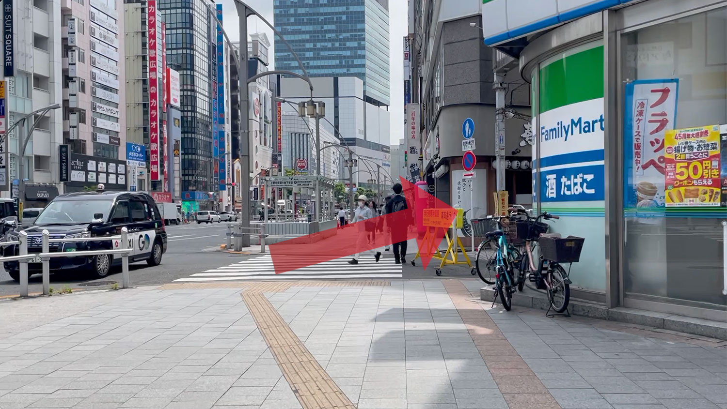 JR 上野駅からSPACE UENOまでの行き方